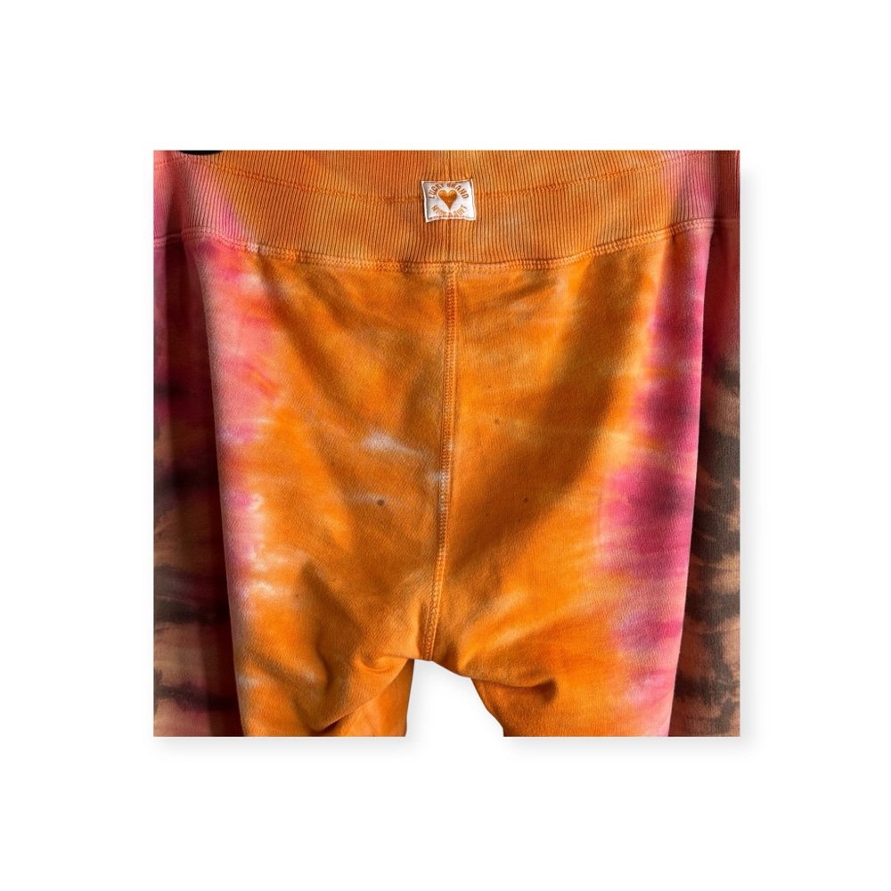Vintage Y2K: Lucky ✌︎︎ Tie Dye Big Sweatpants ✌︎︎ Multi High Dye ✌︎︎ Made in USA - Picture 11 of 16